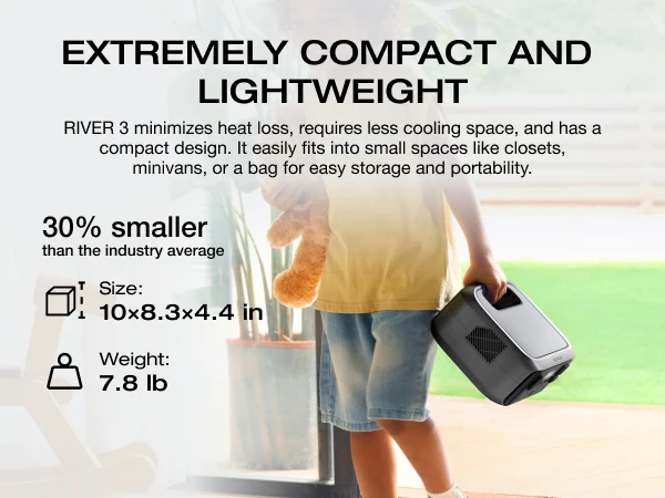 Central eléctrica portátil ECOFLOW RIVER 3, central eléctrica con batería LiFePO4 de 230 Wh, salida de CA de 300 W hasta 600 W/Free Envio a Cuba 15-21 dias - Image 21