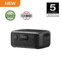 Central eléctrica portátil ECOFLOW RIVER 3, central eléctrica con batería LiFePO4 de 230 Wh, salida de CA de 300 W hasta 600 W/Free Envio a Cuba 15-21 dias