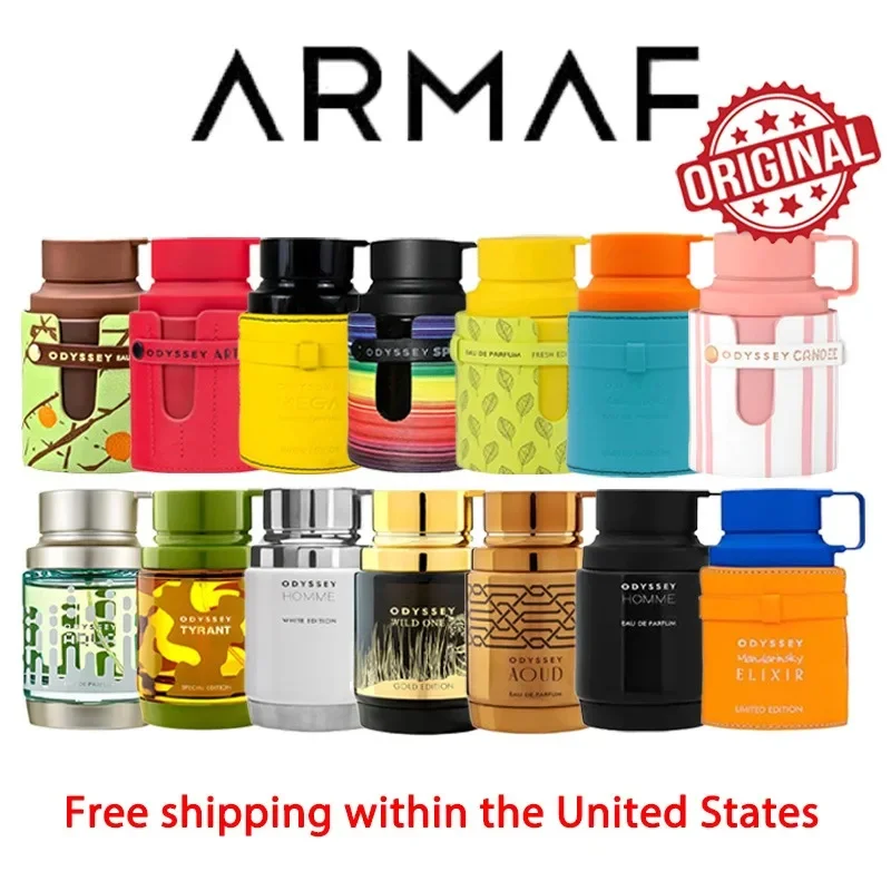 Armaf Odyssey Limited Eau de Parfum Spray 100ml Perfumes árabes originales Perfume duradero de feromonas cítricas Colonia para maquillaje de hombre/Free Envio a Cuba 15-21 dias
