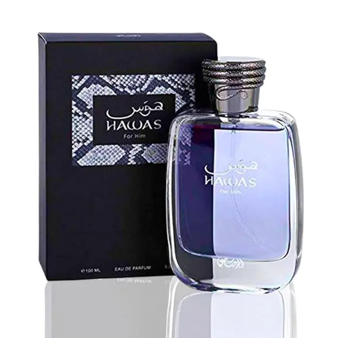 100ML RASASI Hawas para hombres - Eau de Parfum Firma de larga duración Premium Árabe Elegancia diaria Refrescante Lujoso Masculino/Free Envio a Cuba 15-21 dias - Image 2